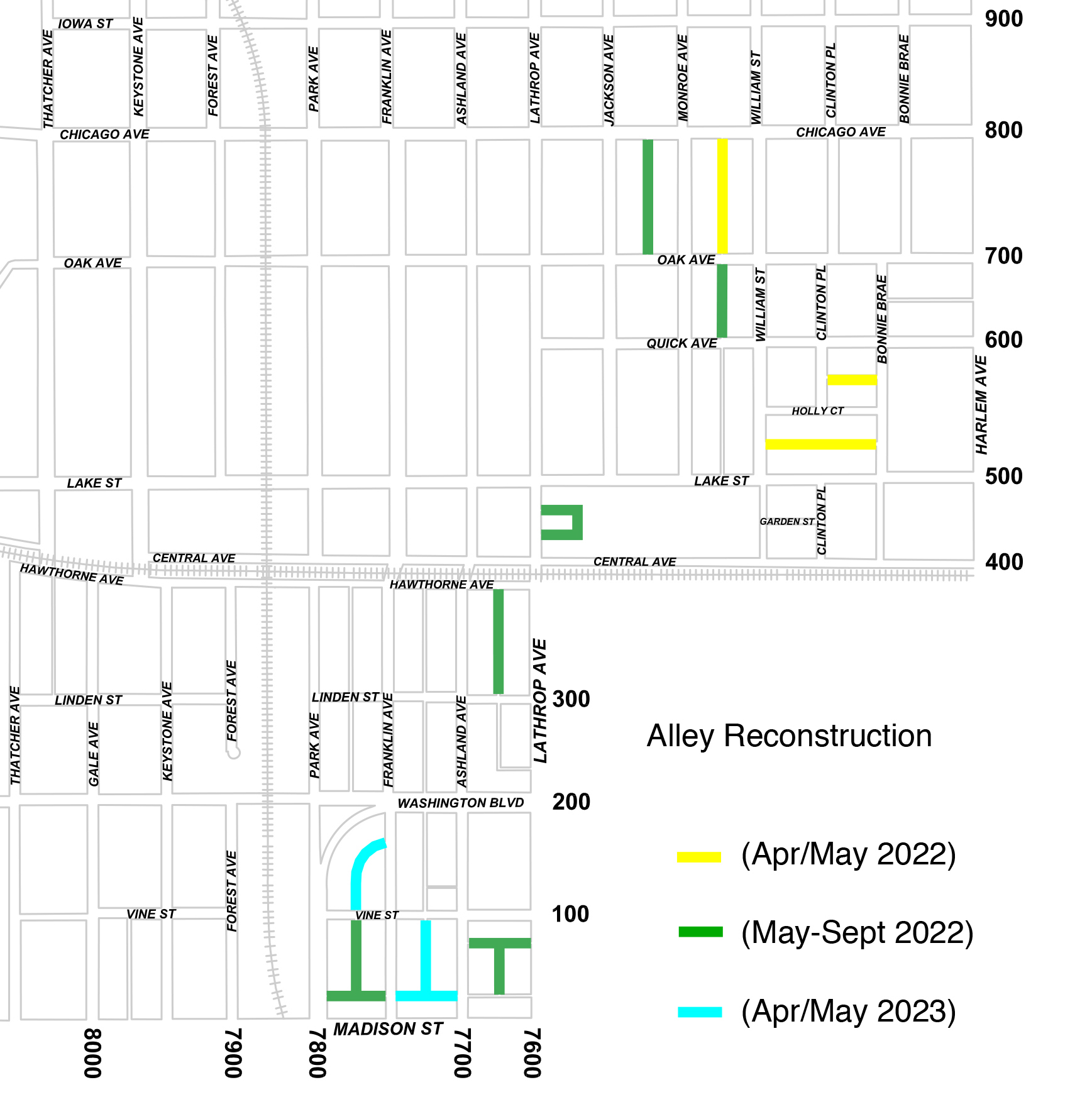 Lemoyne Calendar 2023 River Forest To Reconstruct 14 Alleys By Mid-2023 - Oak Park