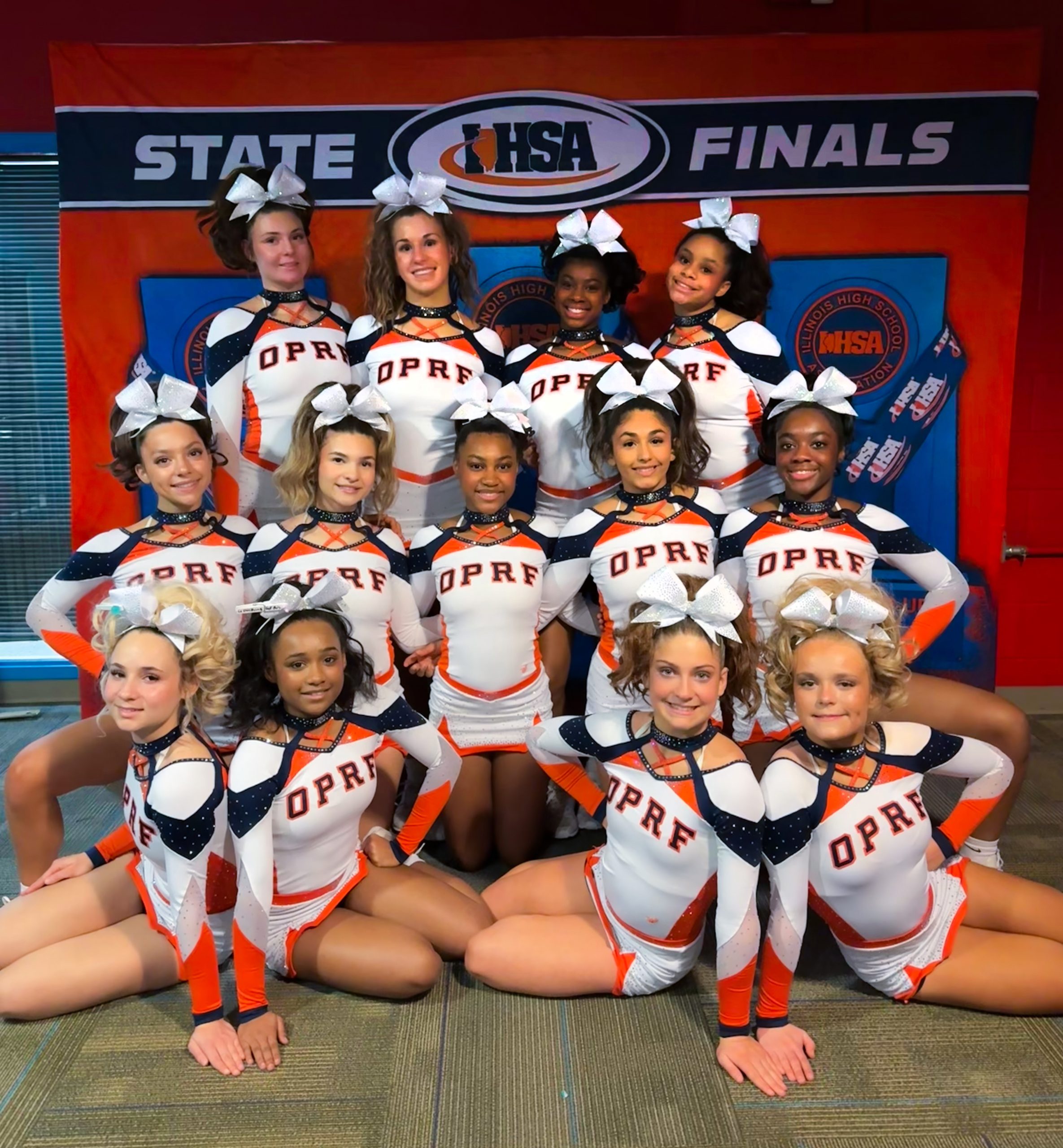 OPRF Cheerleading makes first state finals - Wednesday Journal