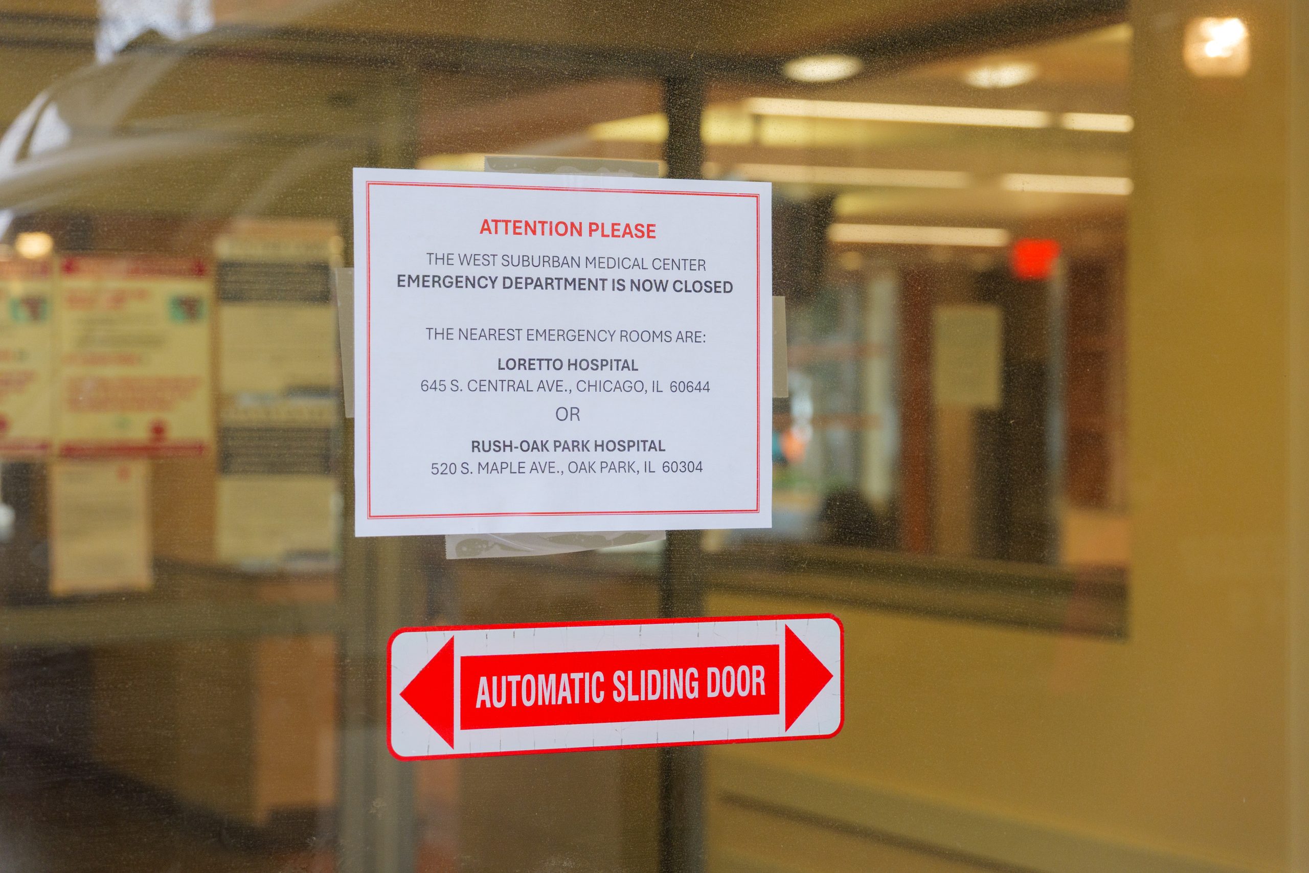 West Suburban Hospital eviction case hits county courts 