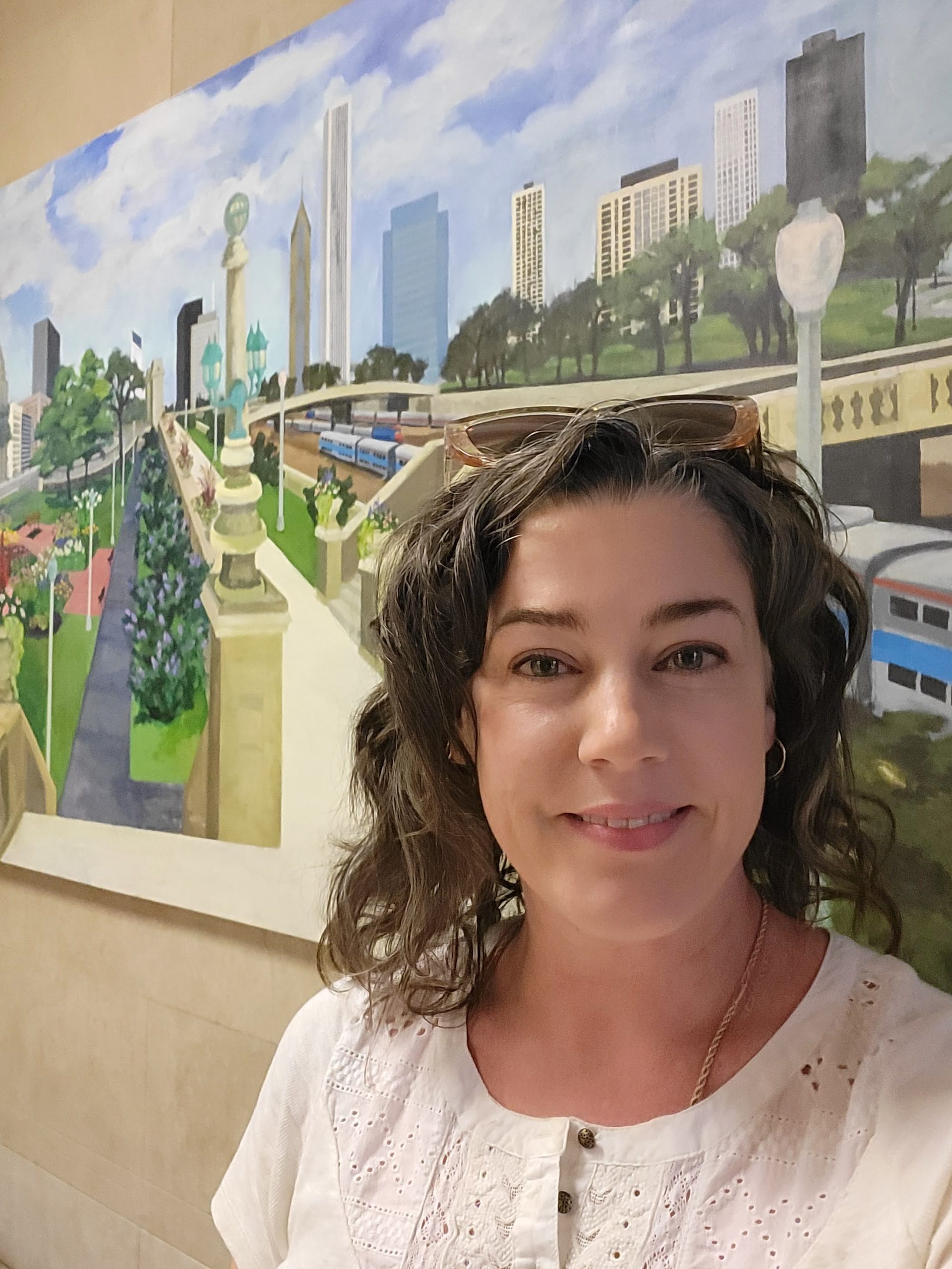 Artist builds an art-adjacent career