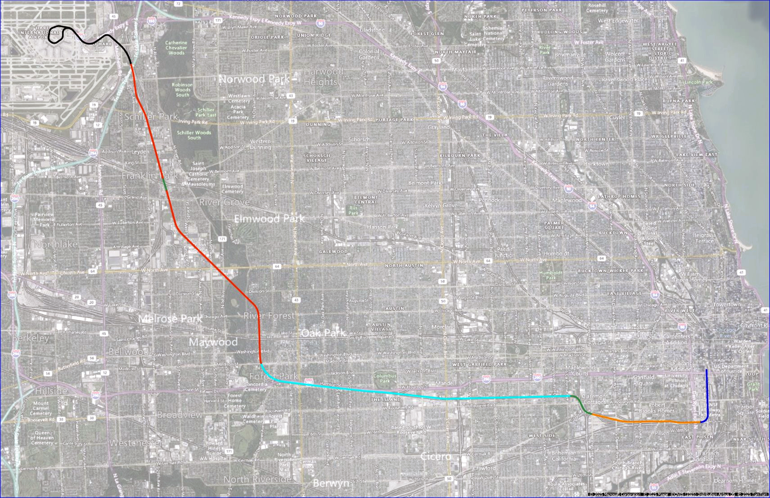 Proposed O'Hare Flyer train already drawing opposition from River Forest